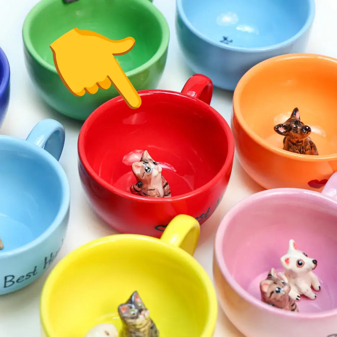 custom 3d pet mug