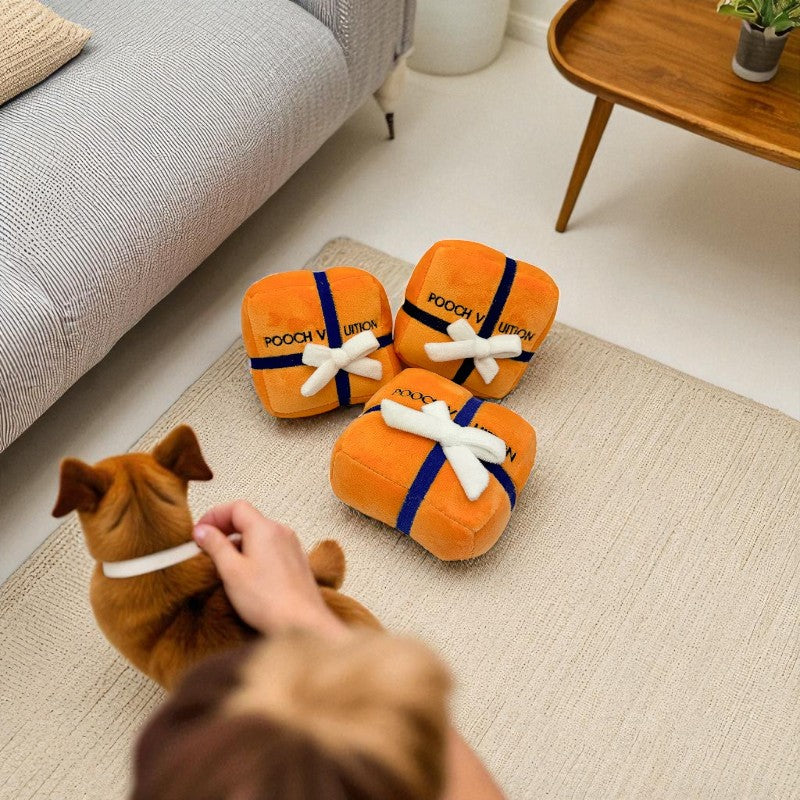 pooch vuiton toy plush