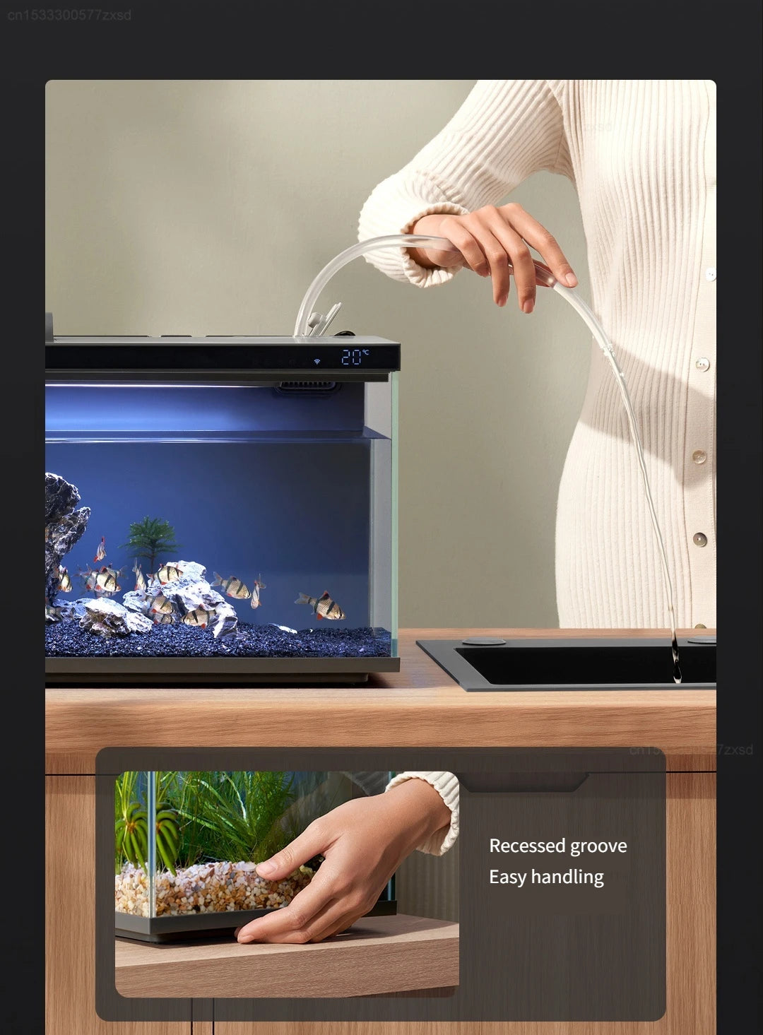 smart fish tank- app mobile controlled