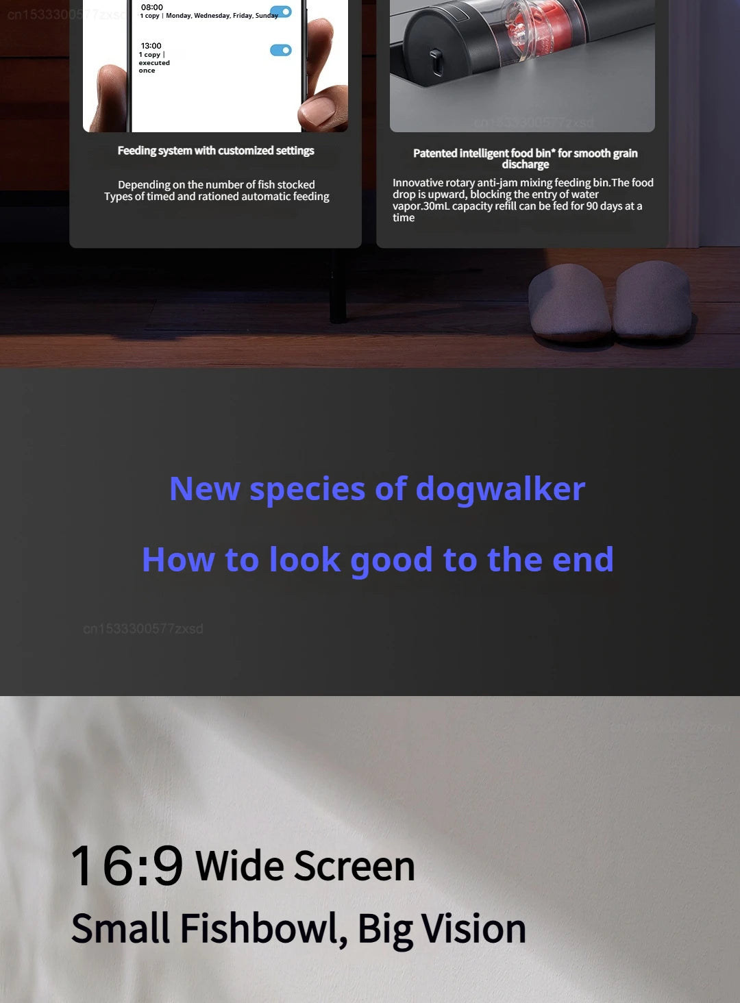 smart fish tank- app mobile controlled