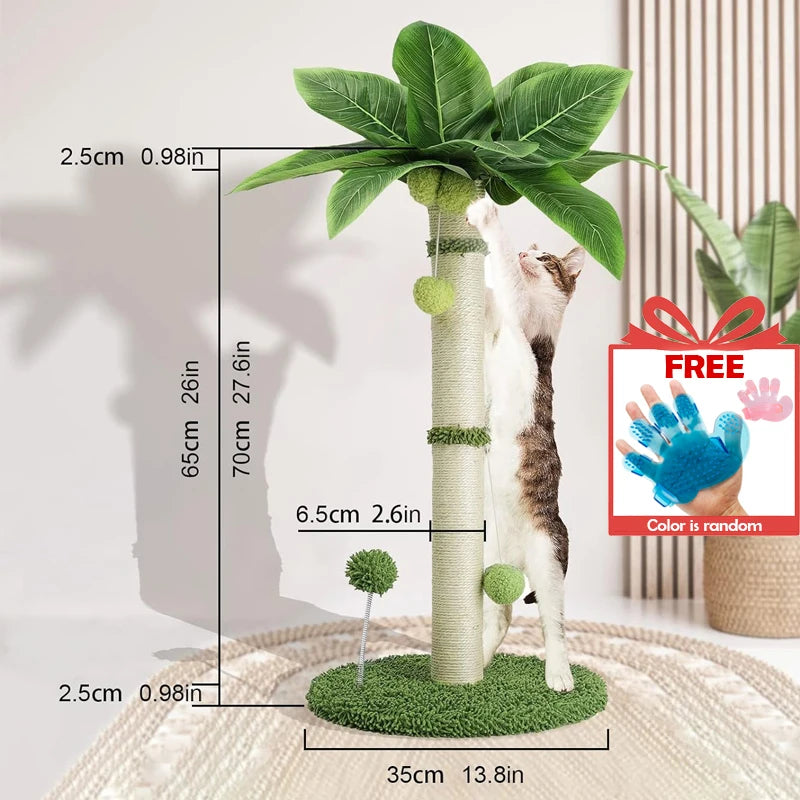 tall palm tree cat scratching post