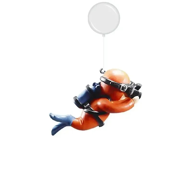 fish tank diver ornaments