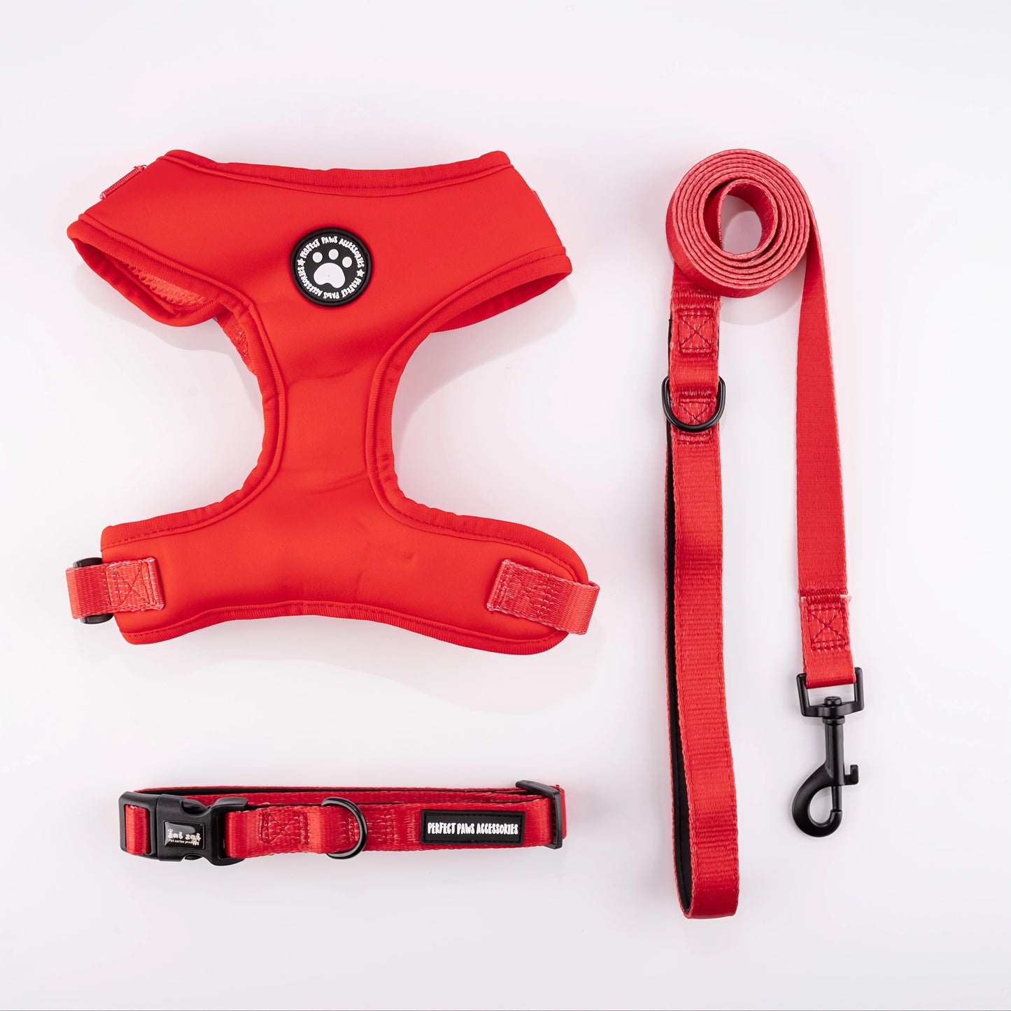 adjustable dog harness & leash set