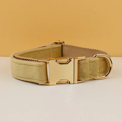 Luxury Personalised Dog Collar, Harness & Leash Set