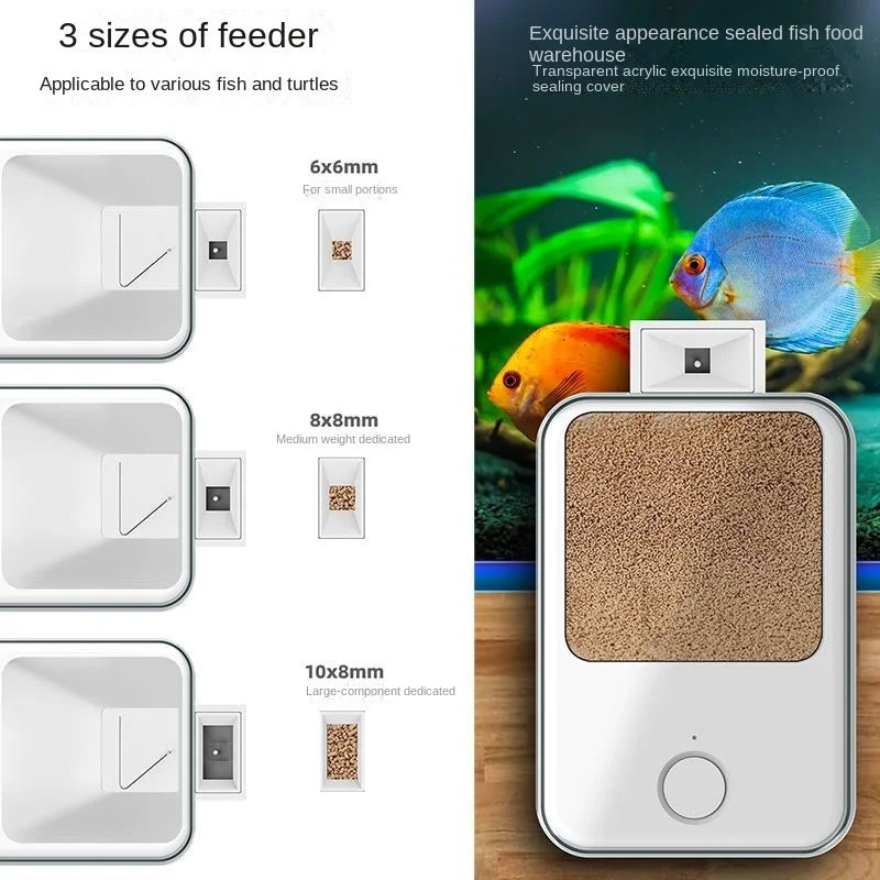 wifi automatic fish feeder