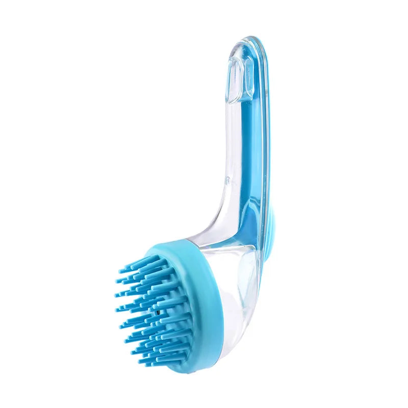 2 in 1 pet bath brush