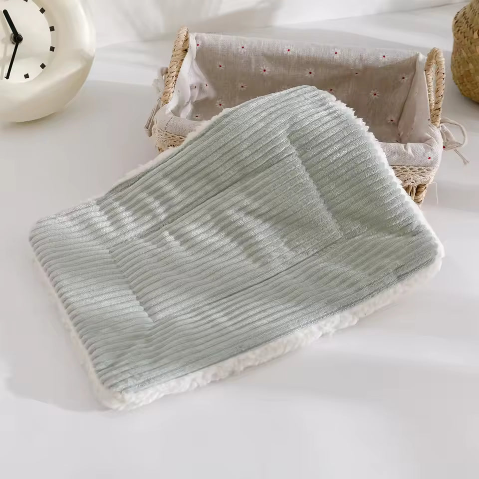 plush fleece bed mat