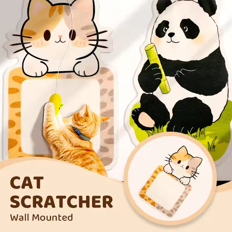 hanging cat scratching board